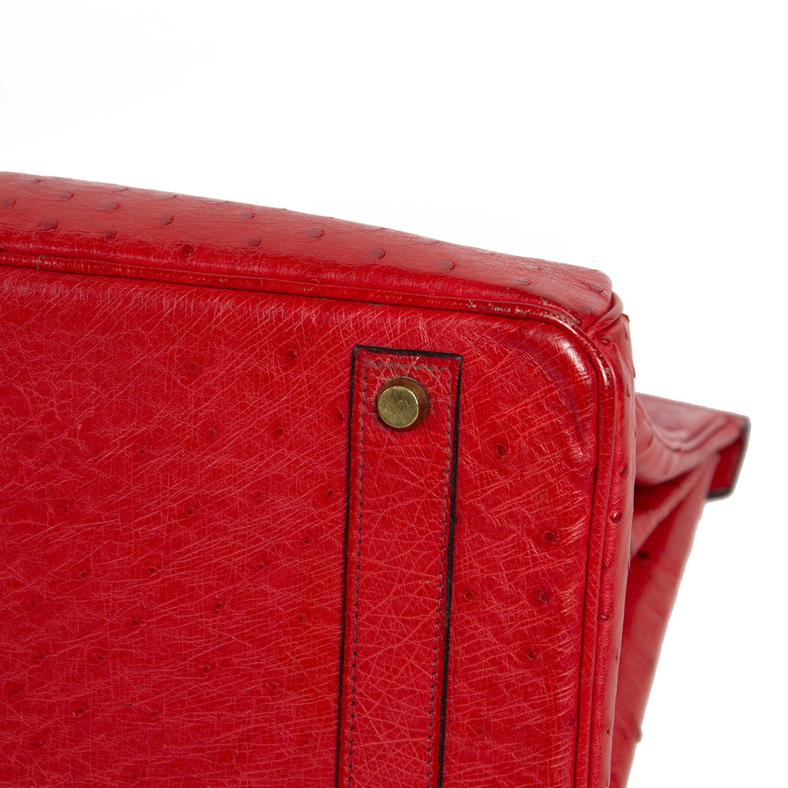 Birkin 40 pony-style calfskin handbag Hermès Red in Pony-style calfskin -  25345814