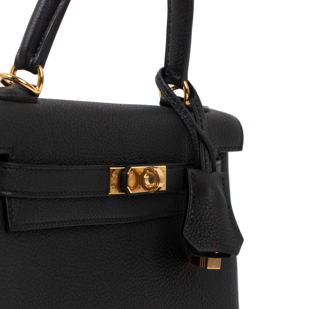 Hermès Kelly 25 Black Togo With Gold Hardware - AG Concierge Fzco