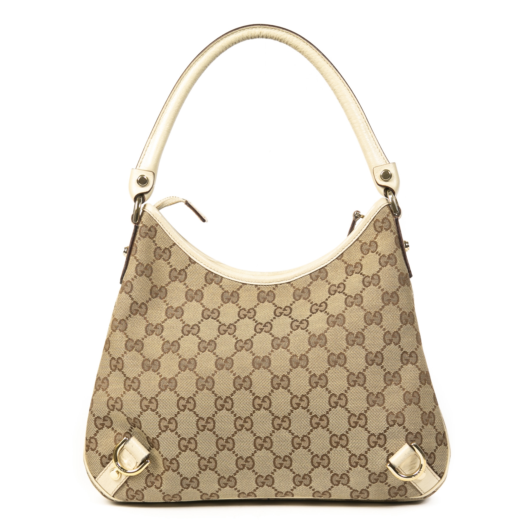 Gucci GG Canvas Monogram Shoulder Bag ○ Labellov ○ Buy and Sell Authentic  Luxury