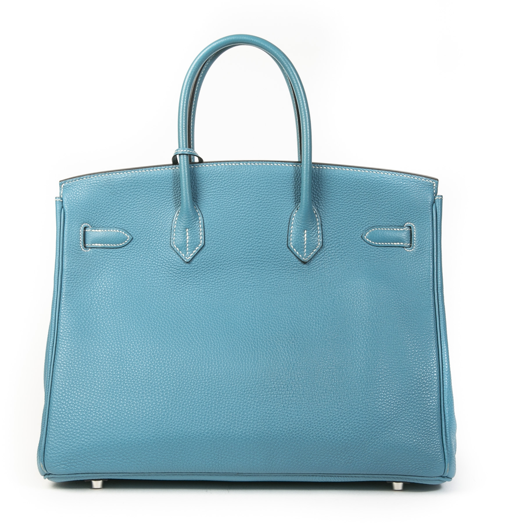 Hermès Birkin 35 Bleu Jean Togo PHW ○ Labellov ○ Buy and Sell Authentic  Luxury