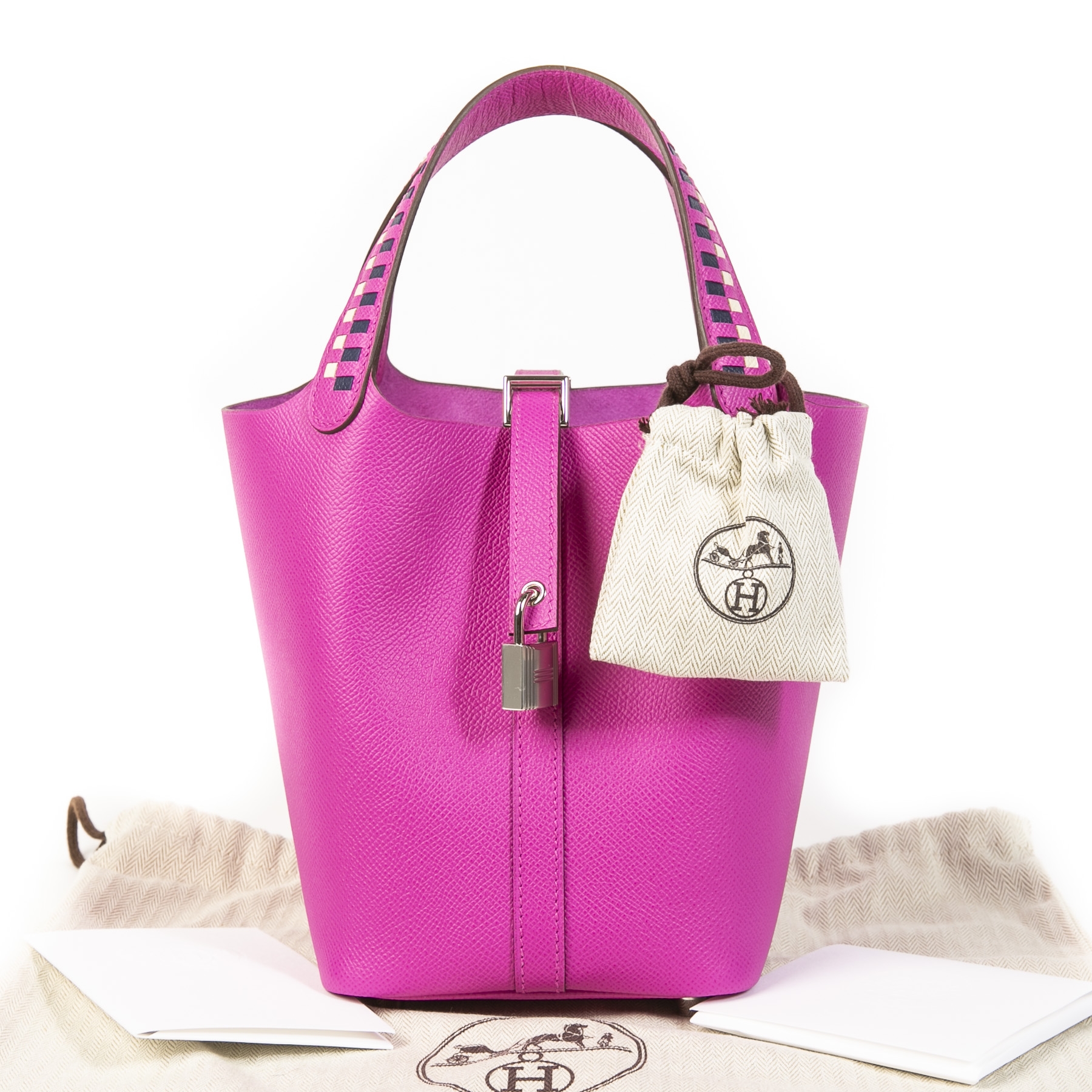 Sold at Auction: Hermes Picotin Lock 18 Bag in Abricot Epsom