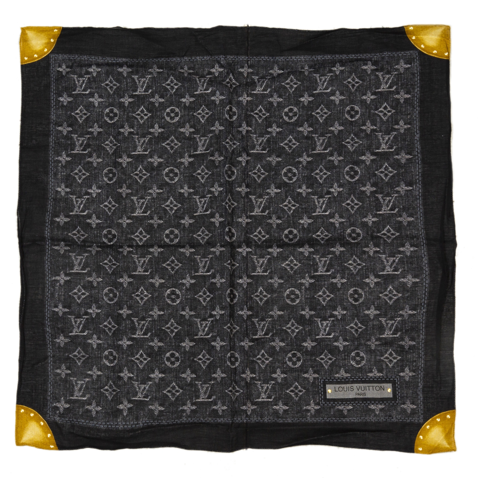 Louis Vuitton Monogram Silk Square Scarf ○ Labellov ○ Buy and