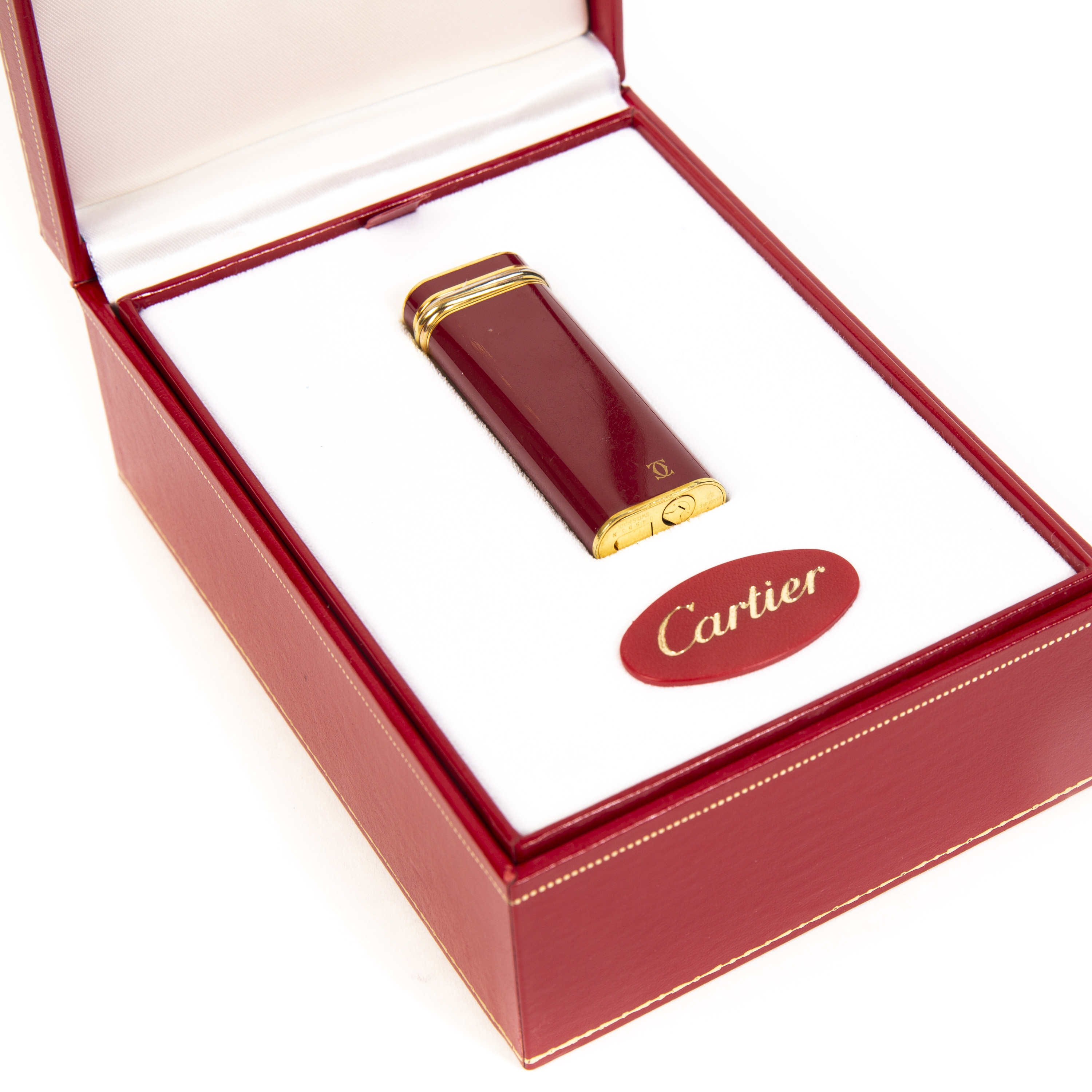 Cartier Red Trinity Gold Lighter Labellov Buy and Sell