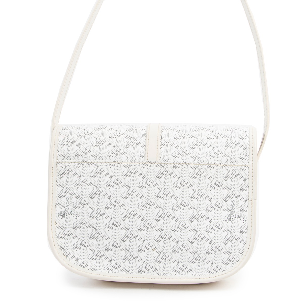 Luxury Brand Goyard Bohème Hobo Bag White