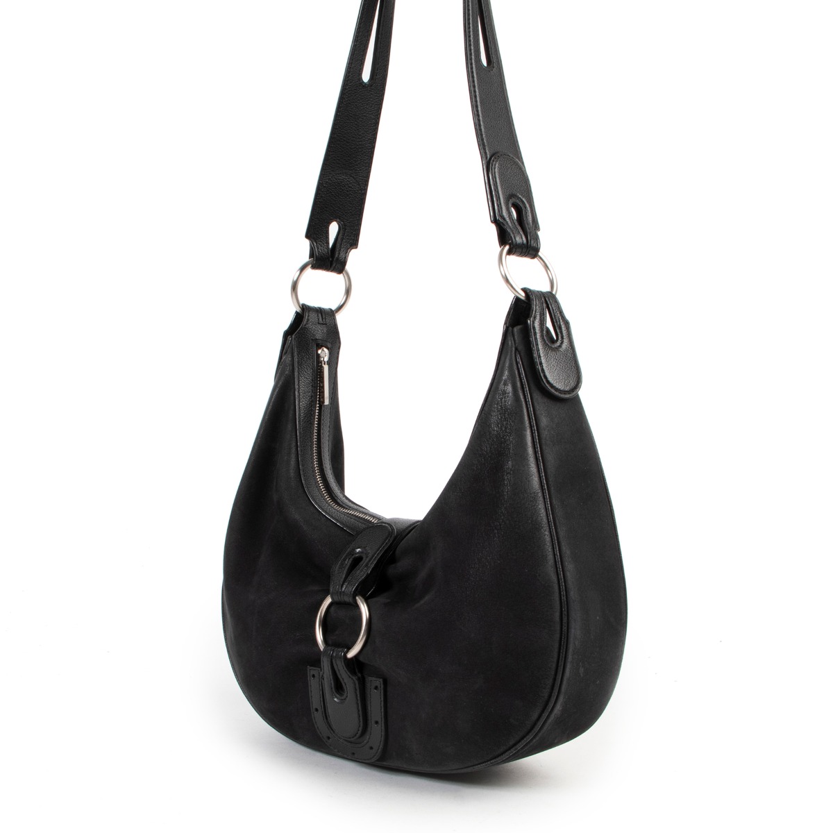 Delvaux Black Shoulderbag ○ Labellov ○ Buy and Sell Authentic Luxury