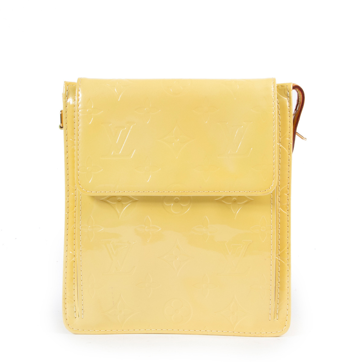 Louis Vuitton 2006 Yellow Vernis Bag · INTO