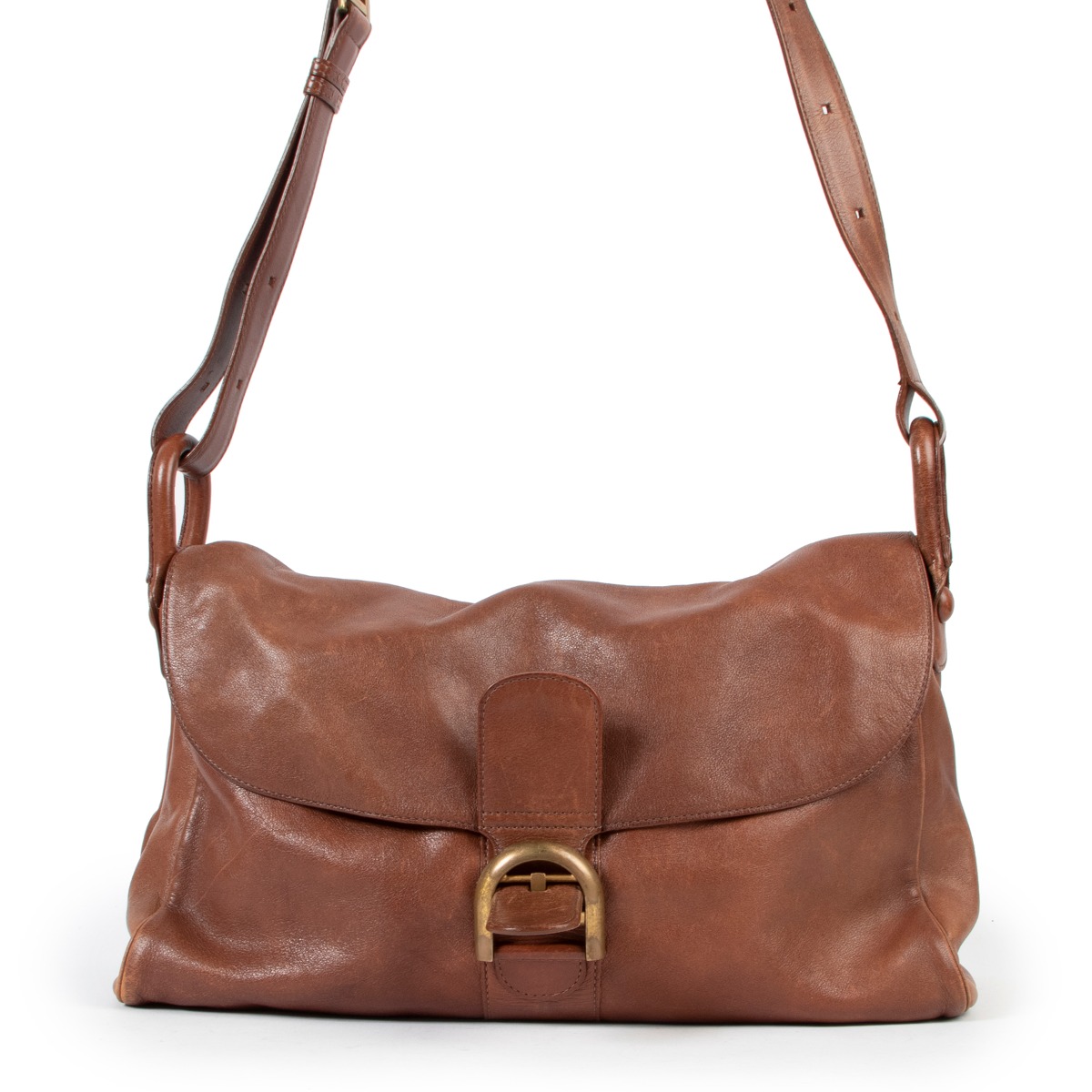 Brillant leather handbag Delvaux Brown in Leather - 33349958