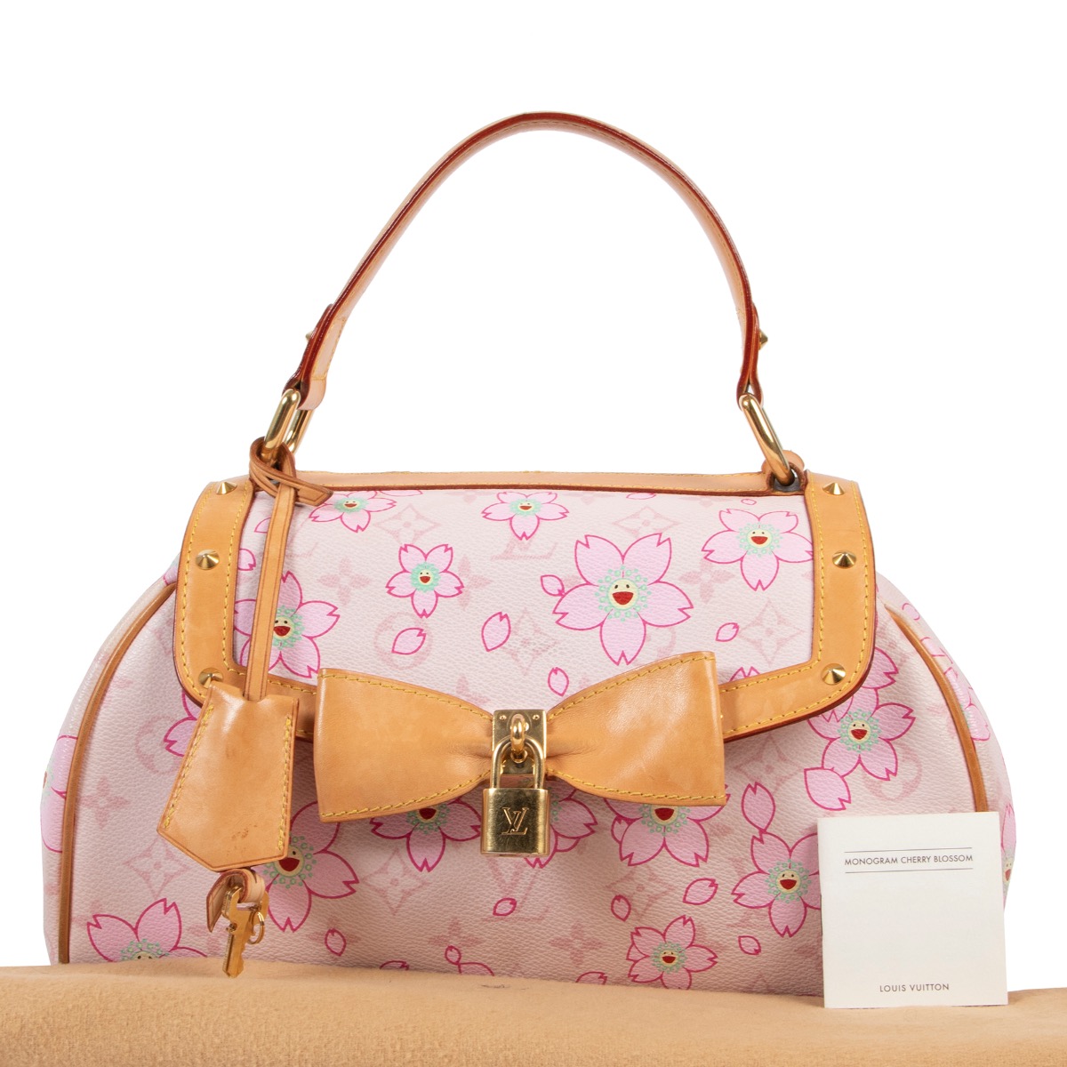 Louis Vuitton Takashi Murakami Pink Cherry Blossom Canvas Papillon  Lot  56270  Heritage Auctions