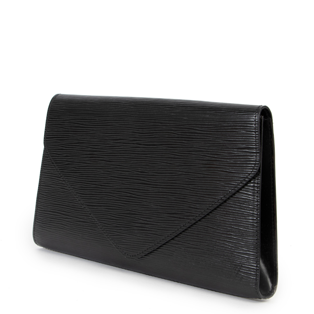 Louis Vuitton Black Epi Art Deco Clutch ○ Labellov ○ Buy and