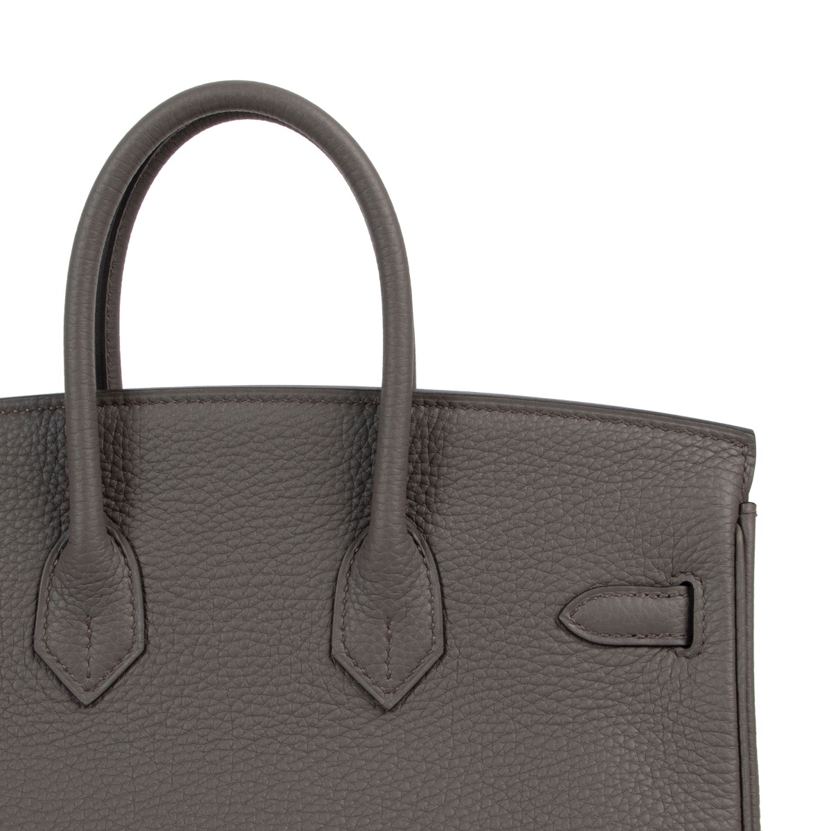 Hermes Birkin 25 Gris Etain Togo in RGHW, Luxury, Bags & Wallets on  Carousell