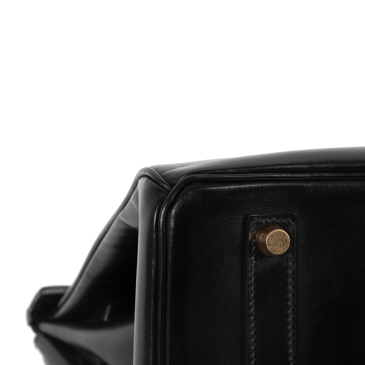 Hermès Birkin 35 Black Box Calf GHW Labellov Buy and Sell