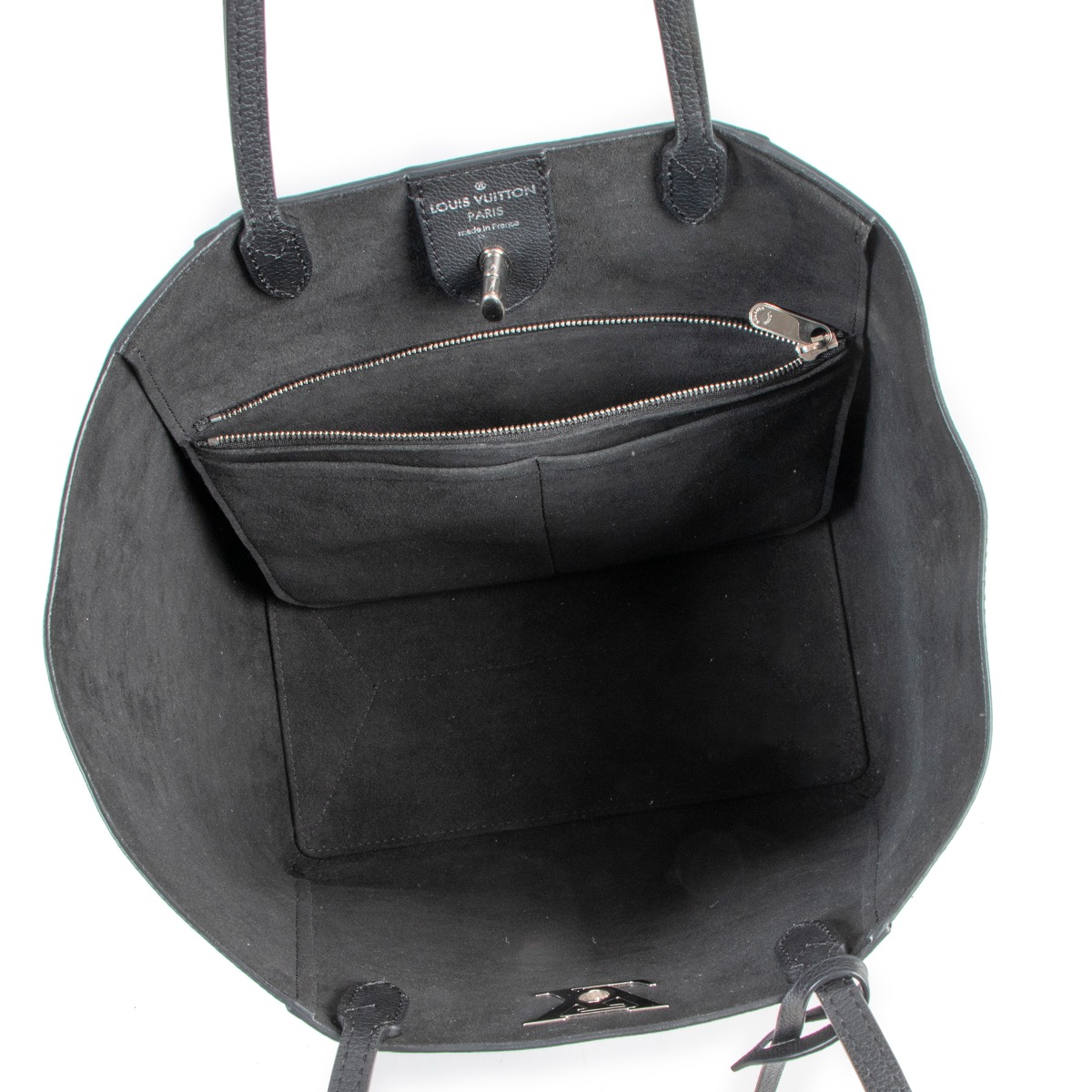 Louis Vuitton Cabas Voyage Leather Tote - Black Totes, Bags - LOU399087