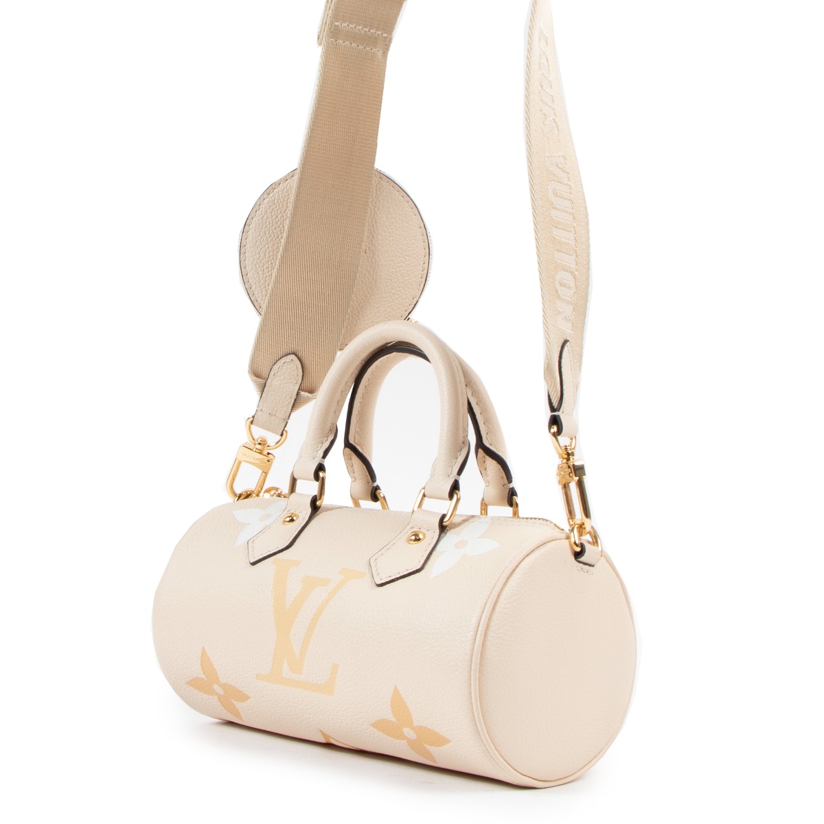 Louis Vuitton Cream Epi Papillon Bag ○ Labellov ○ Buy and Sell Authentic  Luxury