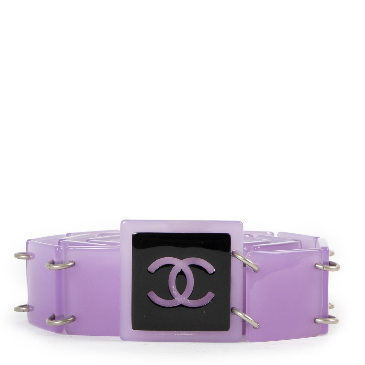 Chanel on sale pvc belt