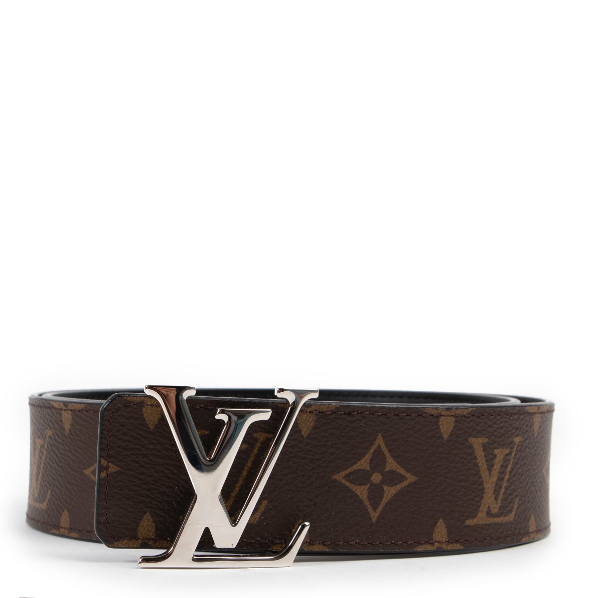 Shop Louis Vuitton 2023 SS Monogram Street Style Plain Leather Logo Belts (LV  SHAPE 40MM REVERSIBLE BELT, M0660Q) by Mikrie