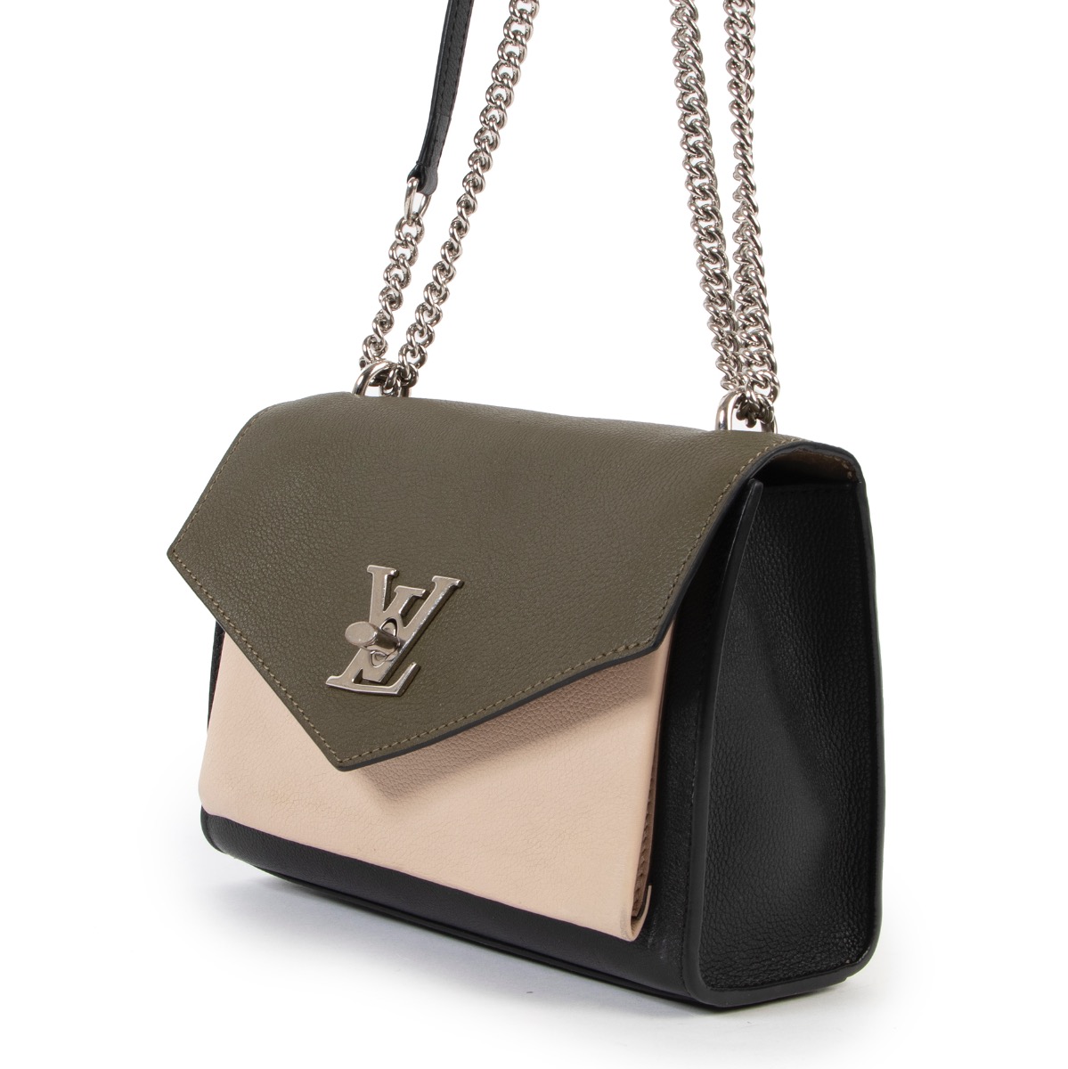 Chain bag leather handbag Louis Vuitton Multicolour in Leather - 21328043