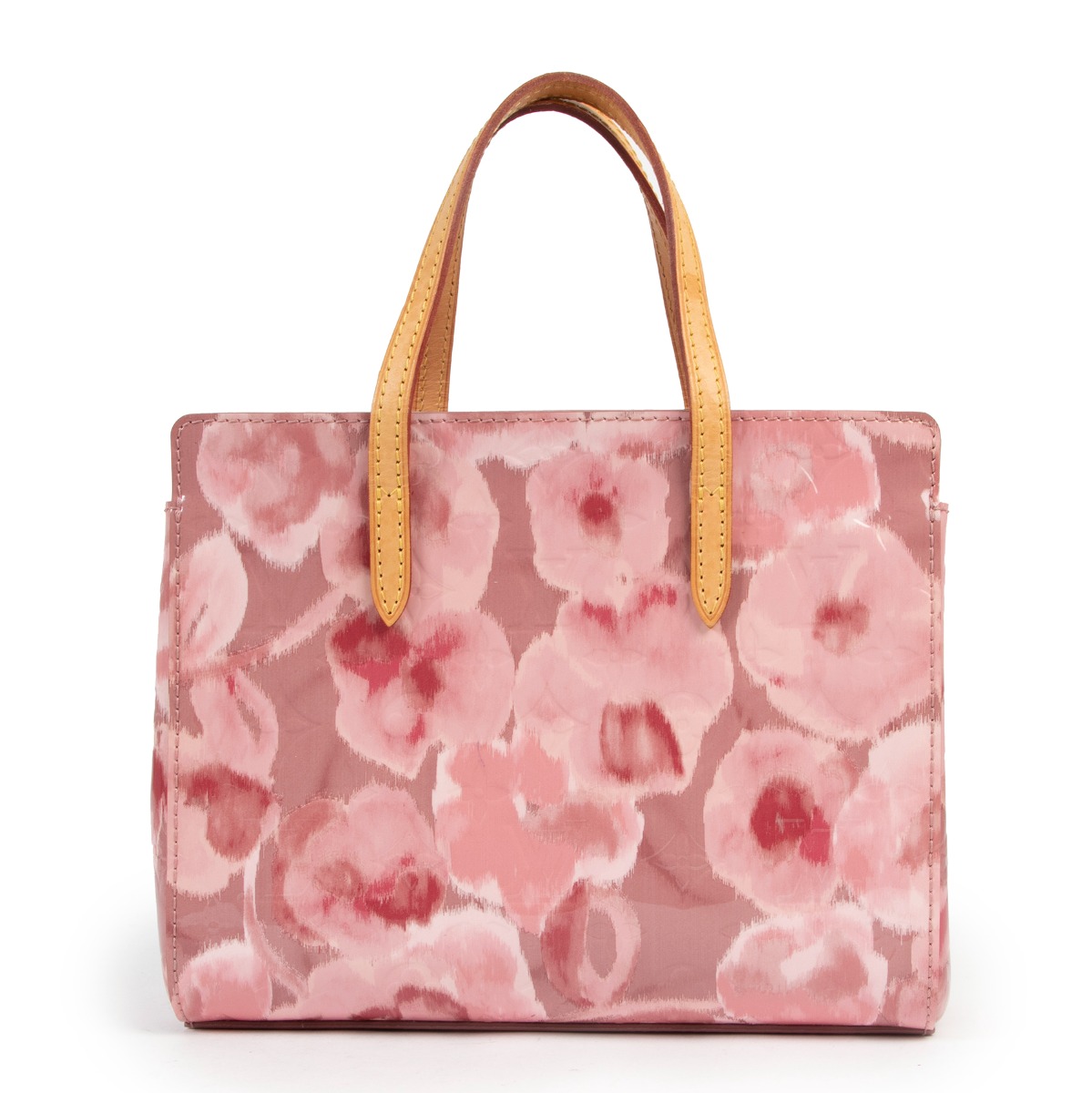 Louis Vuitton, Bags, Louis Vuitton Louis Vuitton Handbag Monogram Verni  Ikat Flower Catalina Bb Ar