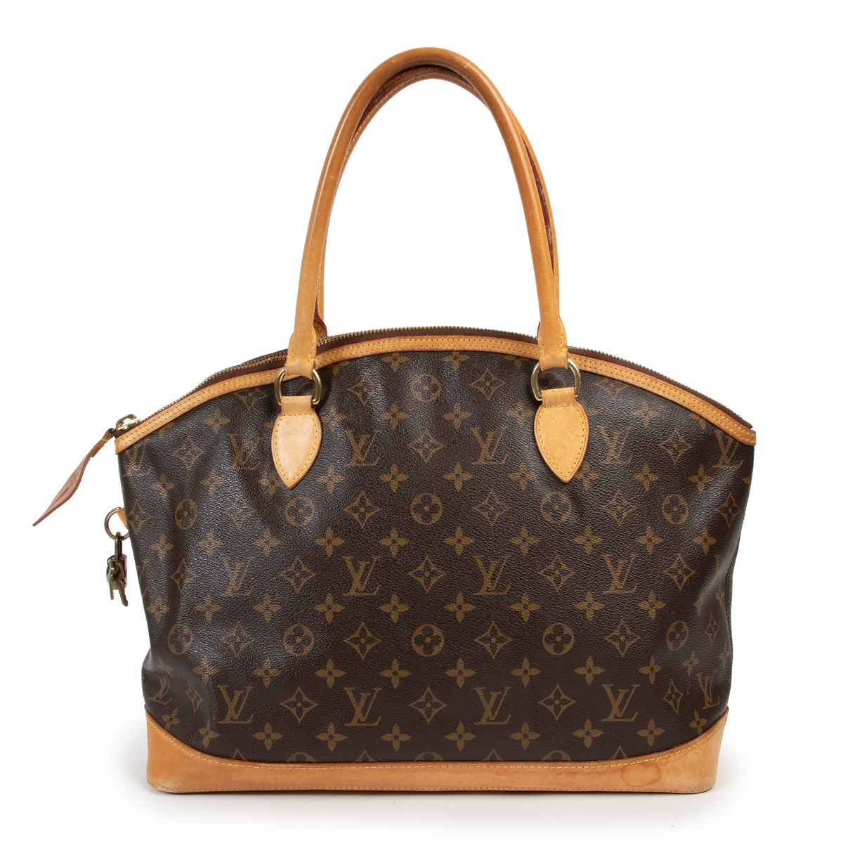 Louis Vuitton Lockit Horizontal Monogram Canvas Shoulder Bag