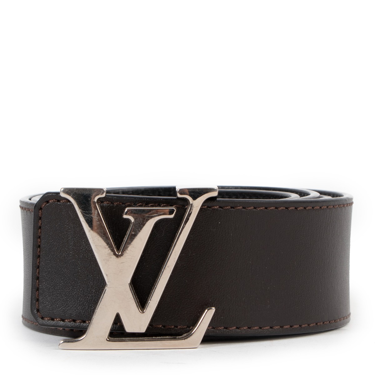 Louis Vuitton Belt Brown Cloth ref.230595 - Joli Closet