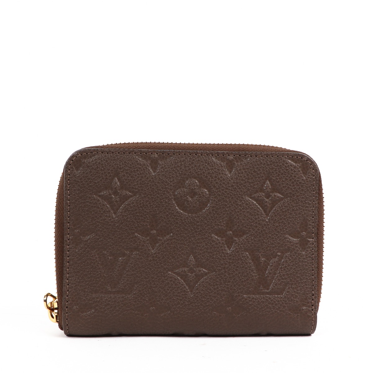 Louis Vuitton Khaki Monogram Empreinte Secret Compact Wallet