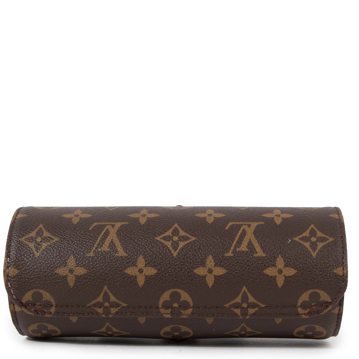 Louis Vuitton Monogram 3 Watch Travel Case - Brown - LOU802222