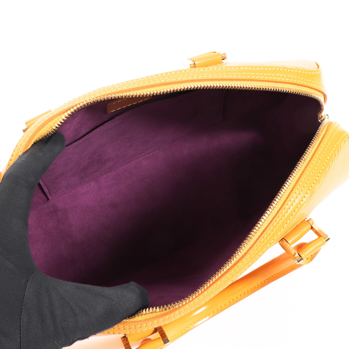 Louis Vuitton Jasmine Vanille Epi Leather Handbag ○ Labellov