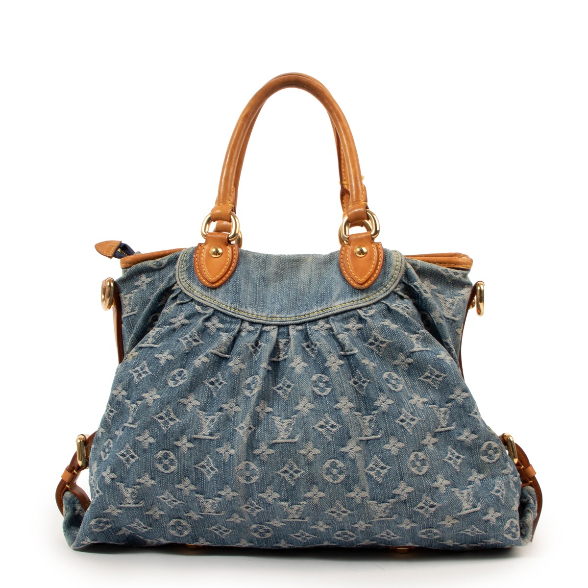 Louis Vuitton Neo Cabby GM Monogram Denim Bag ○ Labellov ○ Buy and Sell  Authentic Luxury