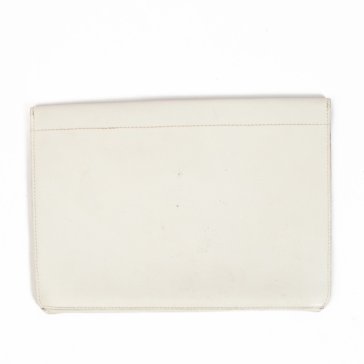 Delvaux Navy Leather Envelope Clutch – Second Serve