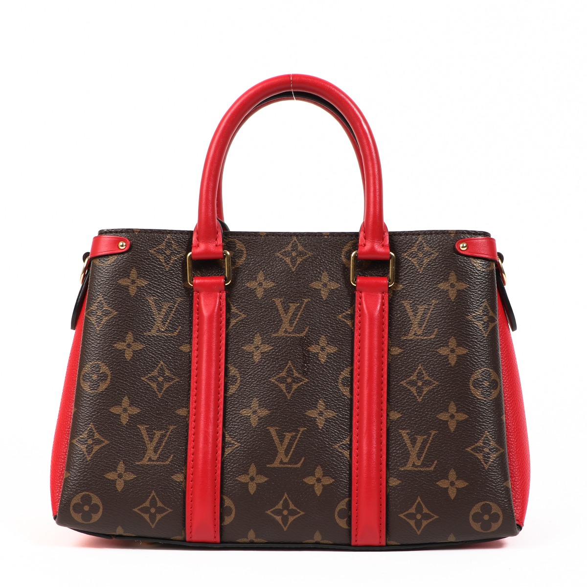 LOUIS VUITTON Soufflot BB Monogram Canvas Shoulder Crossbody Bag Brown