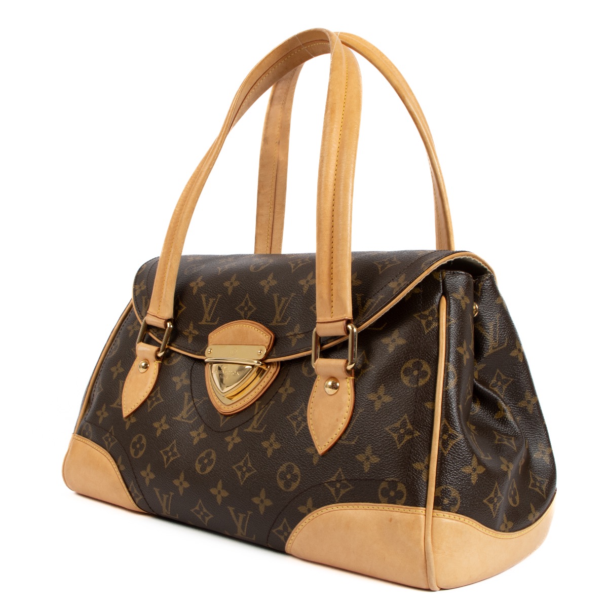 Louis Vuitton Wilshire MM Monogram Canvas Tote Bag ○ Labellov