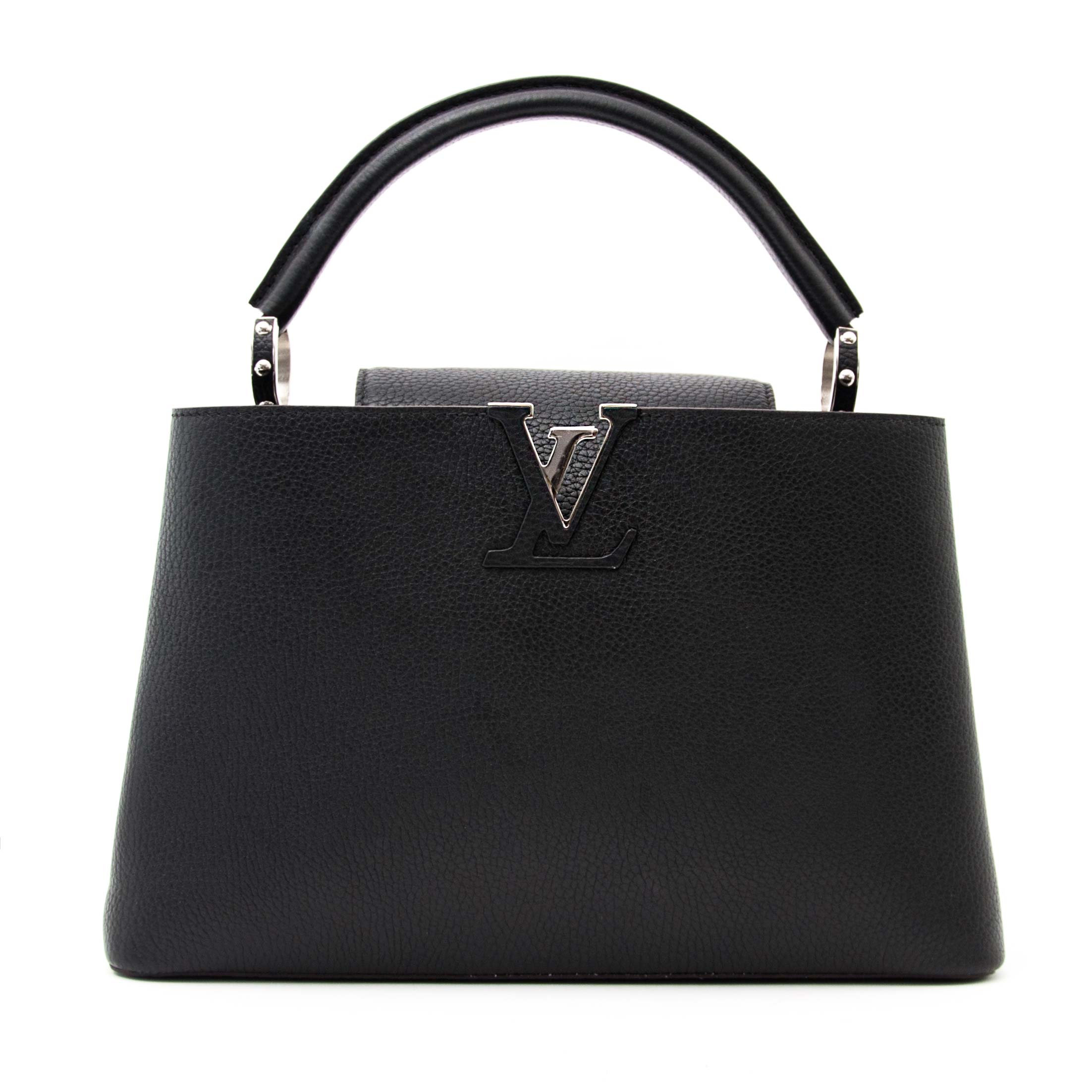 Louis Vuitton Capucines PM Taurillon Black ○ Labellov ○ Buy and