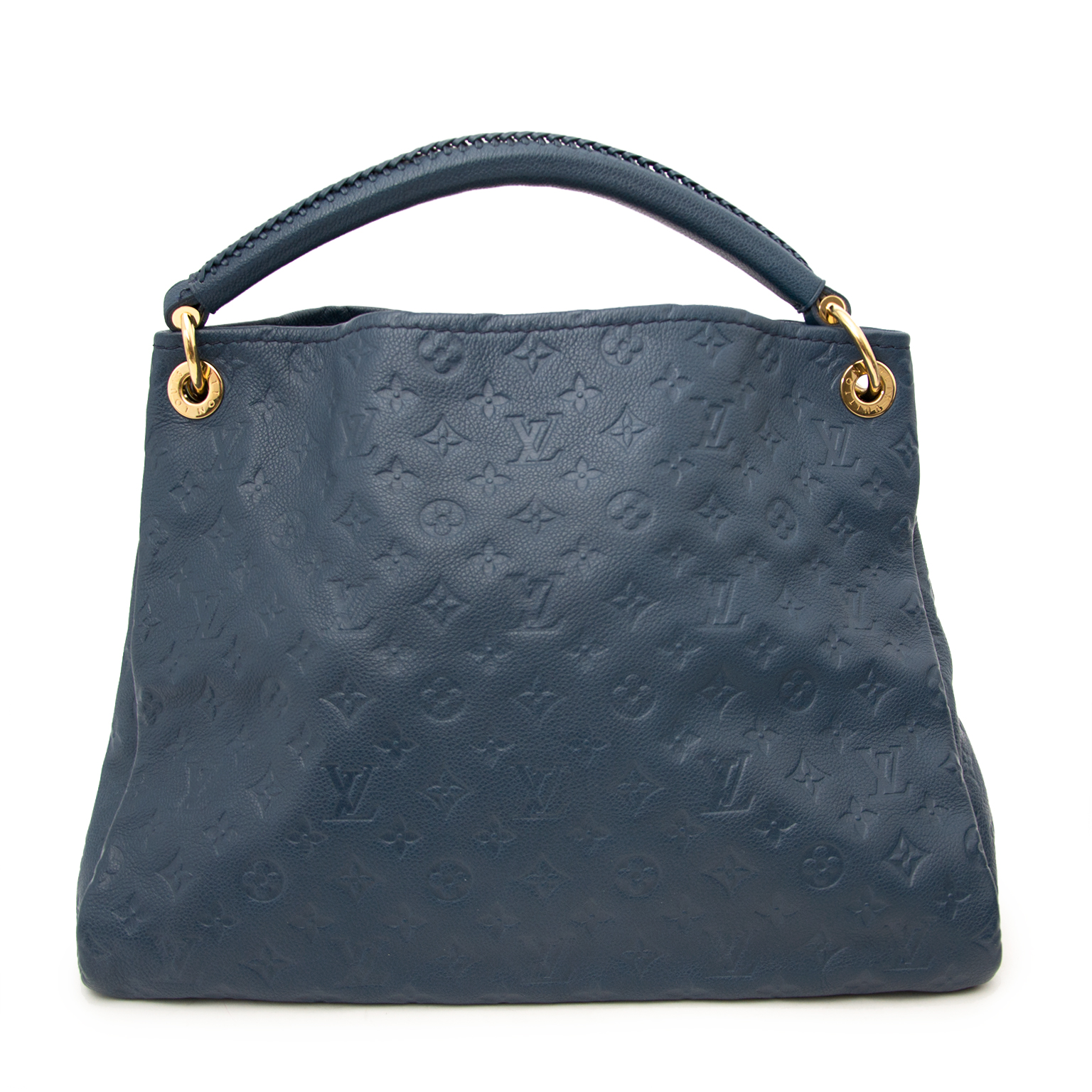 Louis Vuitton Blue Artsy Bag ○ Labellov ○ Buy and Sell Authentic Luxury