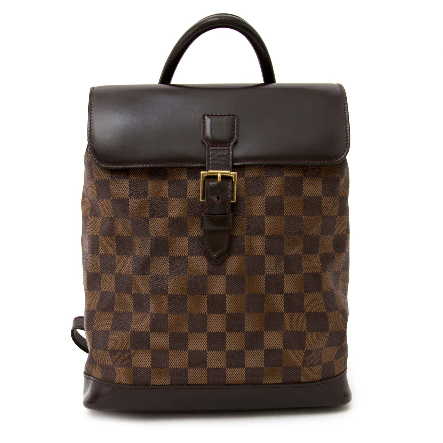 Louis Vuitton backpack soho checkered ebony Cloth ref.116926 - Joli Closet