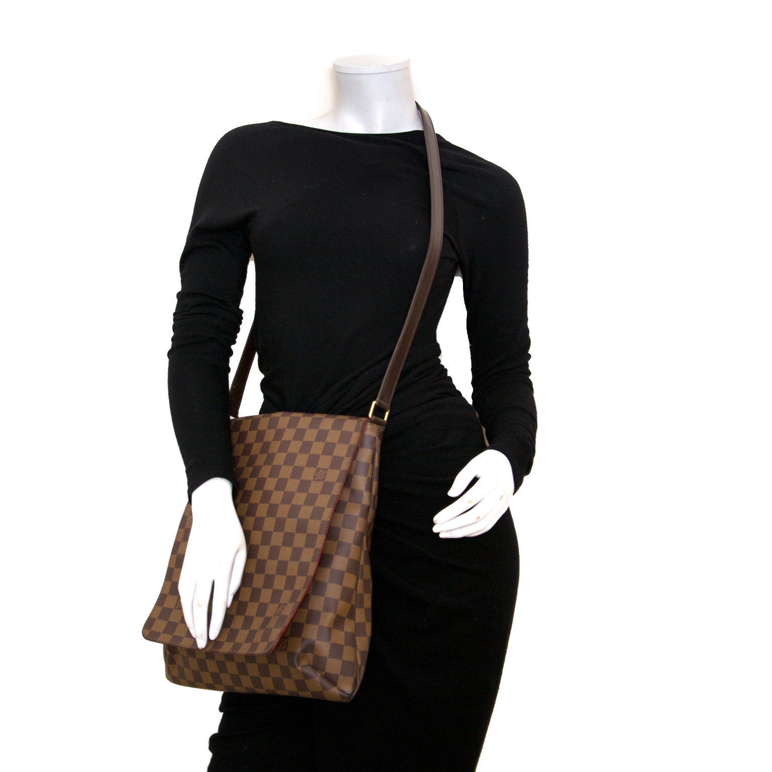 Louis Vuitton Damier Ebene Canvas Musette Salsa (Authentic Pre-Owned) -  ShopStyle Shoulder Bags