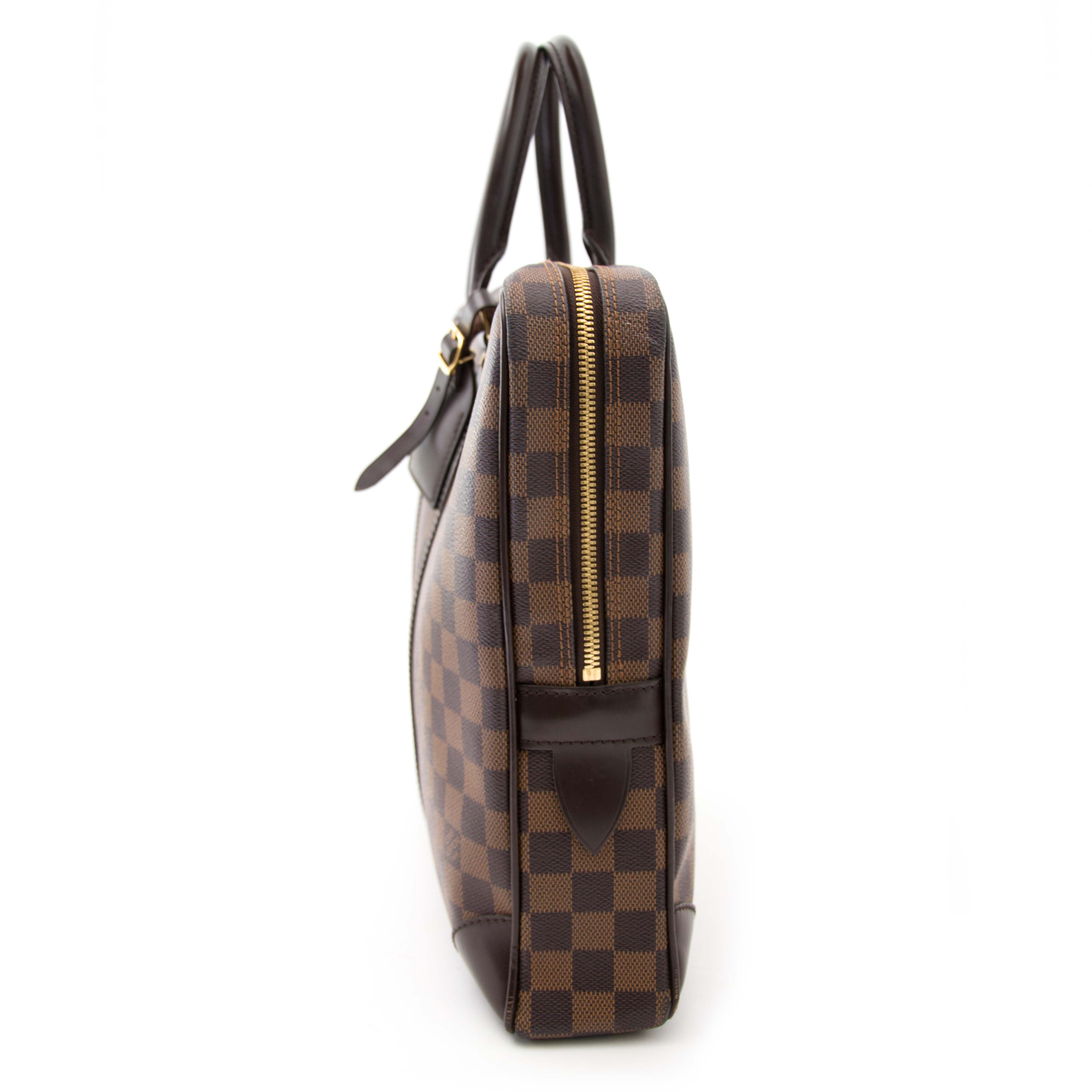 Louis Vuitton Porte-Documents Voyage Briefcase Limited Edition Camouflage  Damier at 1stDibs