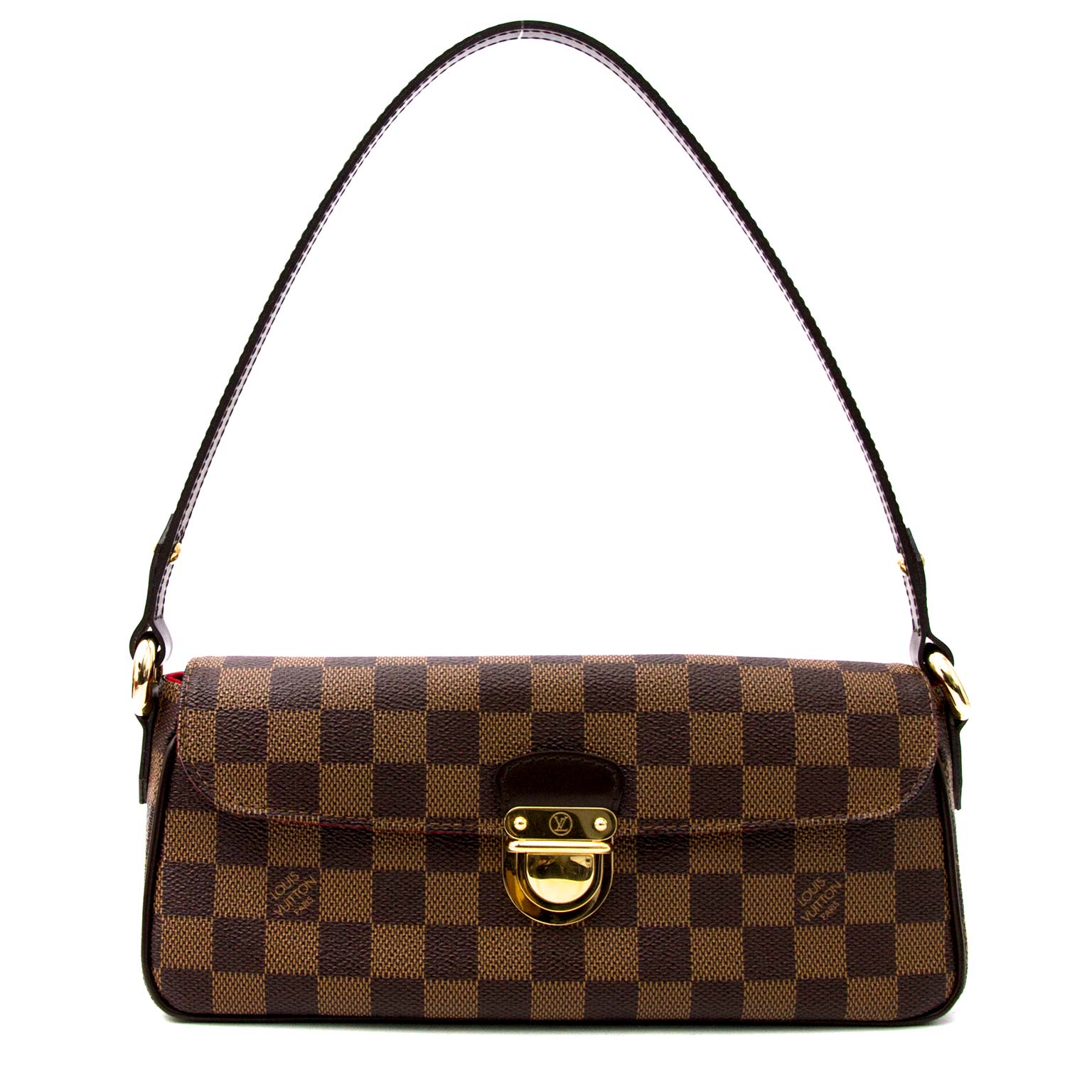 Louis Vuitton Damier Gold Clasp Shoulder Bag ○ Labellov ○ Buy