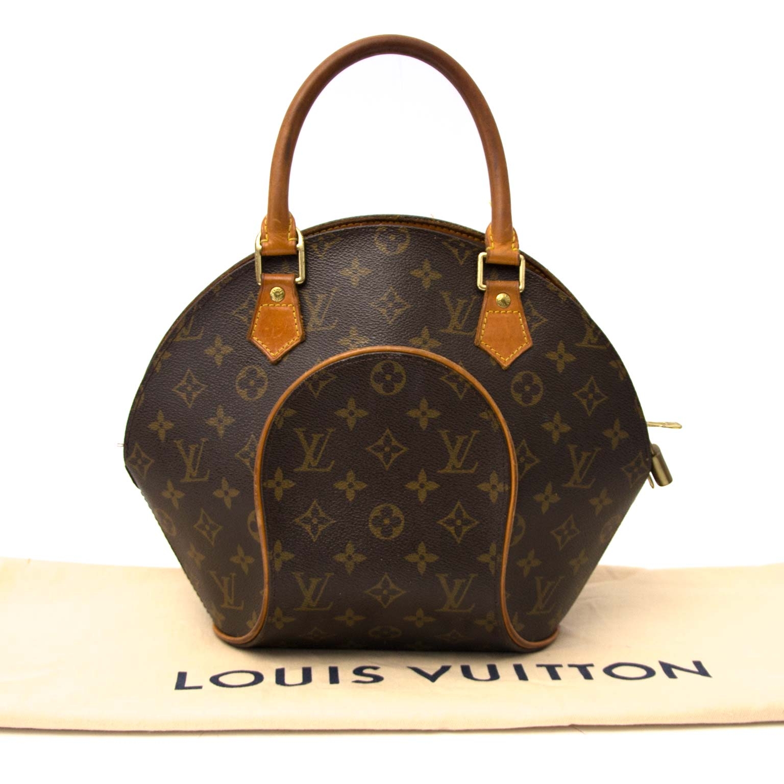 100% AUTH. Louis Vuitton Monogram Ellipse Mm Handbag- EXCELLENT - PRISTINE!