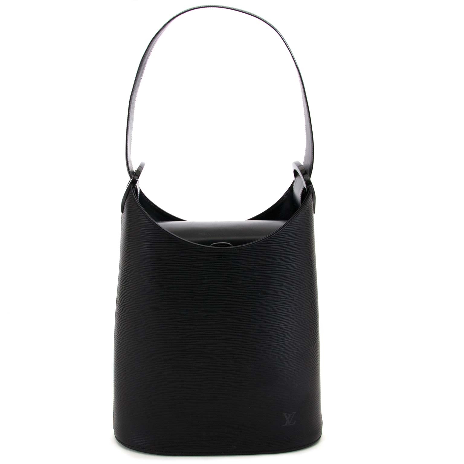Louis Vuitton Black Epi Leather Verseau Bucket Bag ○ Labellov ○ Buy and  Sell Authentic Luxury