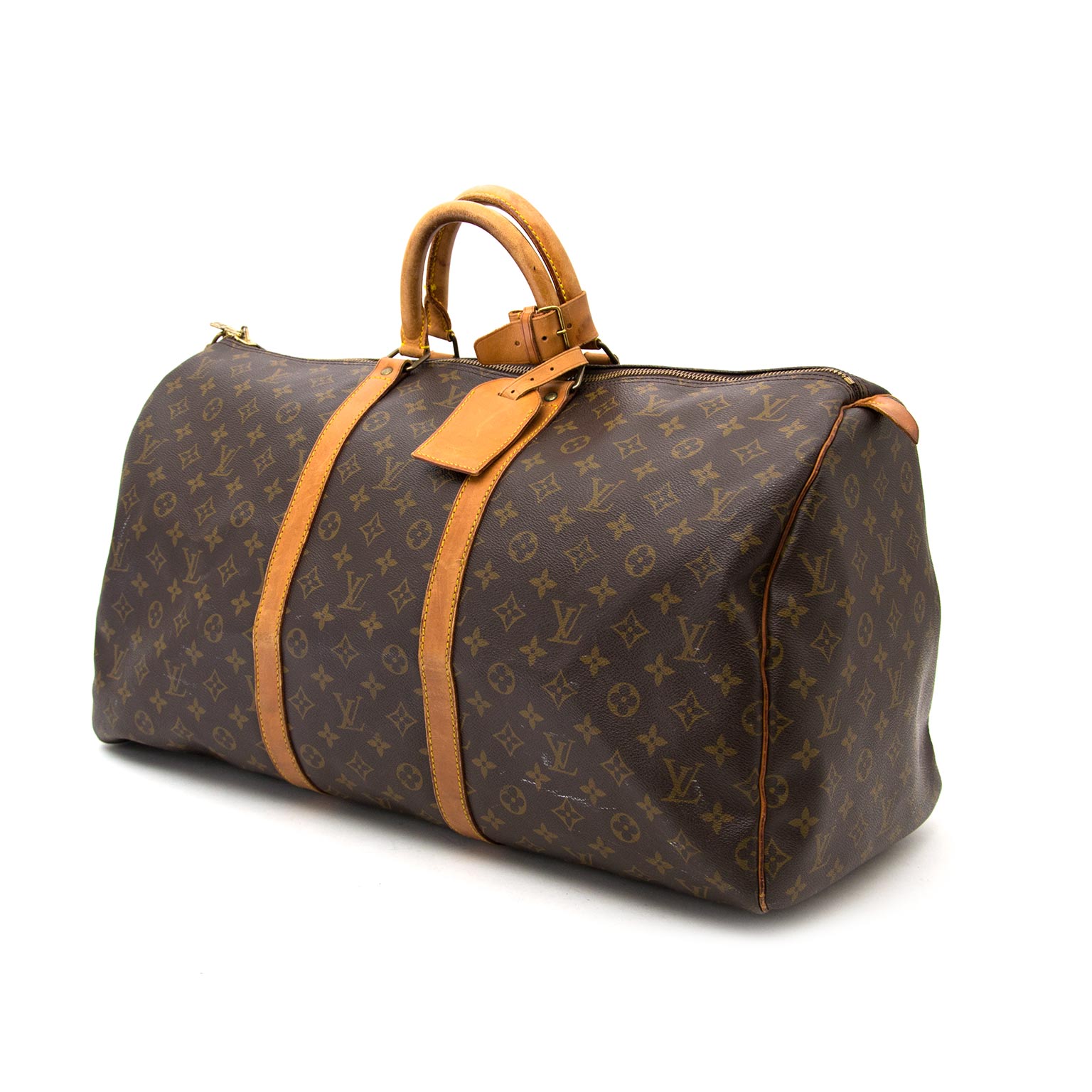 PRELOVED Louis Vuitton Keepall Bandouliere 55 Monogram Duffel Bag (NO –  KimmieBBags LLC