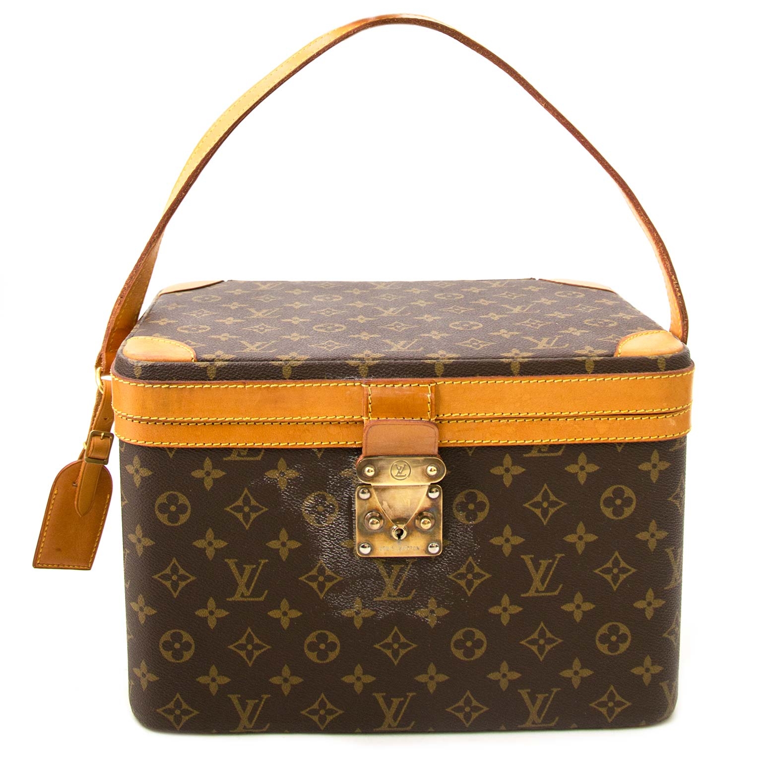 Louis Vuitton Monogram Trunk Vanity Case ○ Labellov ○ Buy and