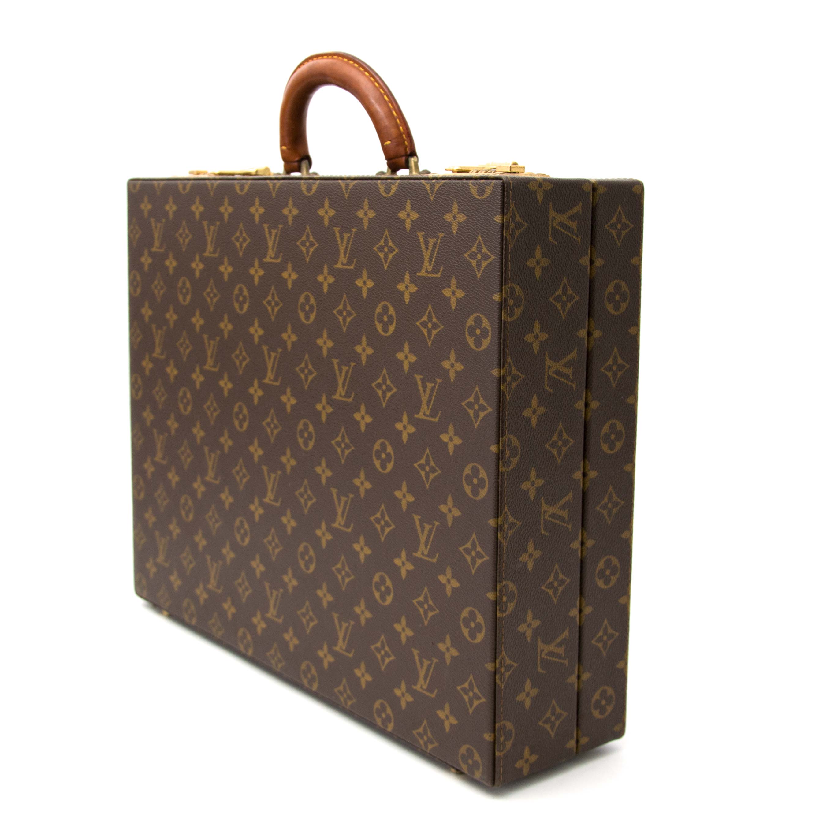 Louis Vuitton Super President Monogram Briefcase ○ Labellov