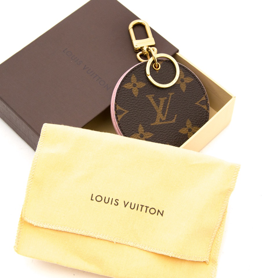 Louis Vuitton Keychain Portocre Initial Lv Signature Bag Charm Logo Metal  Silver M65071 Men Women Auction