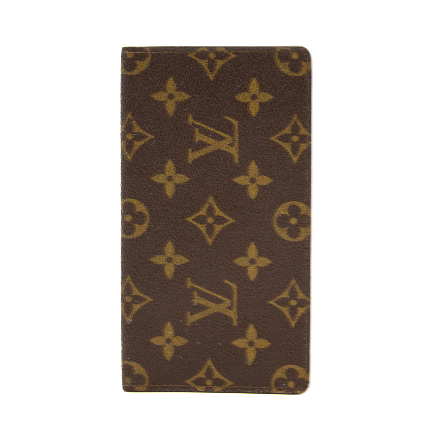 Louis Vuitton Monogram Canvas European Checkbook Wallet(Pre-loved