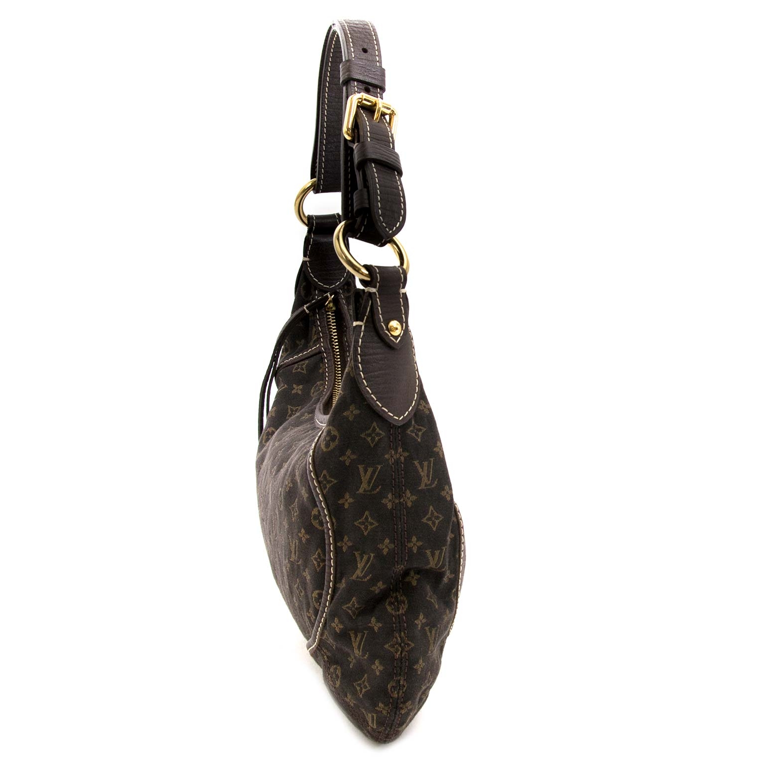LV Ebene Mini Lin Monogram Manon PM bag, Luxury, Bags & Wallets on Carousell