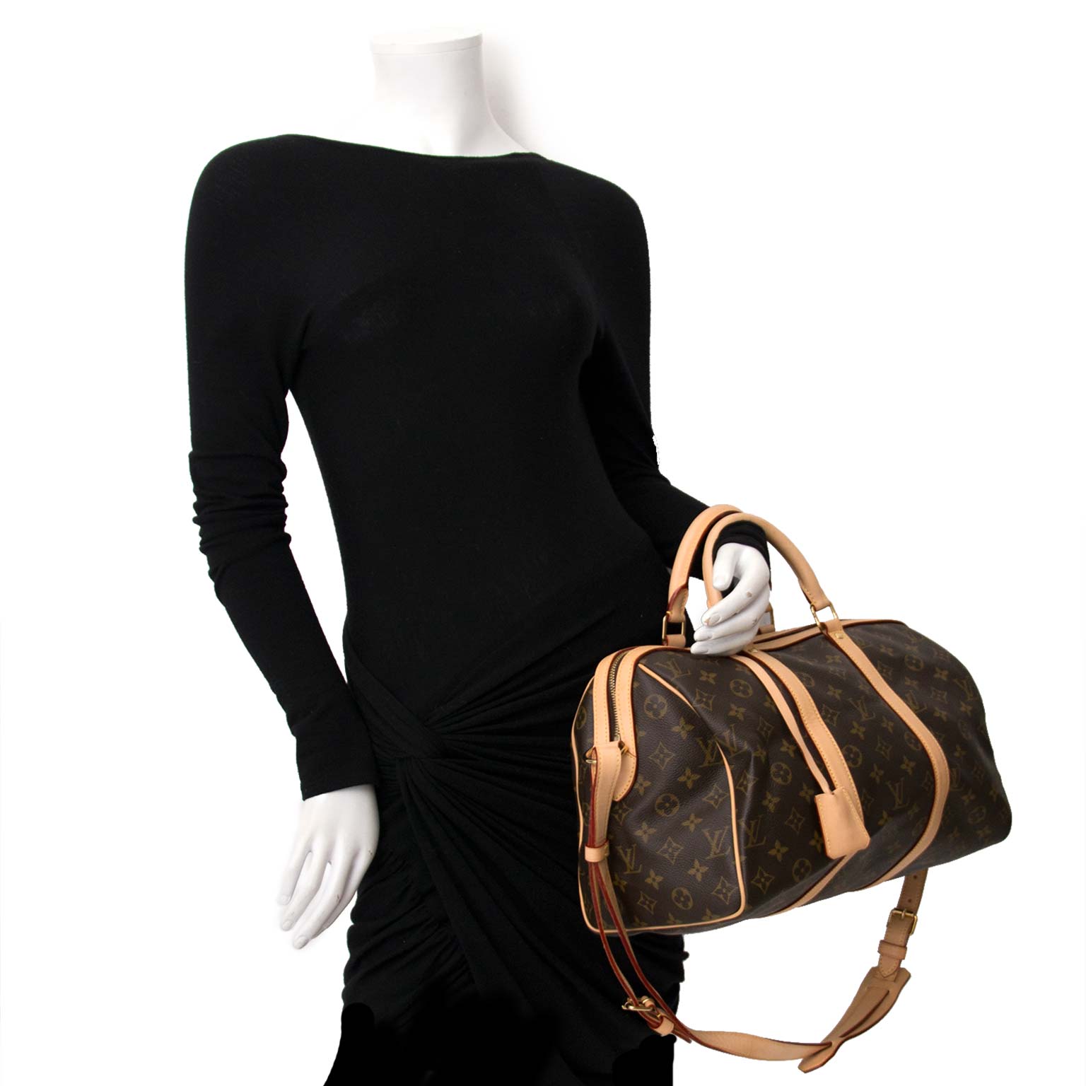 Louis Vuitton Sofia coppola black speedy 30 Leather ref.88261 - Joli Closet