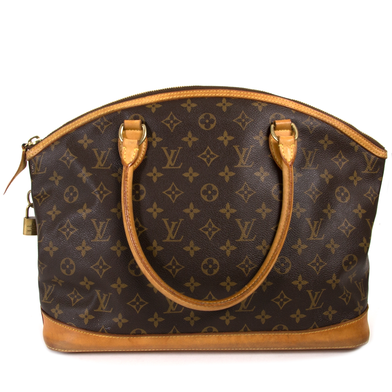 Louis Vuitton Monogram Lockit Horizontal - Brown Handle Bags, Handbags -  LOU785984
