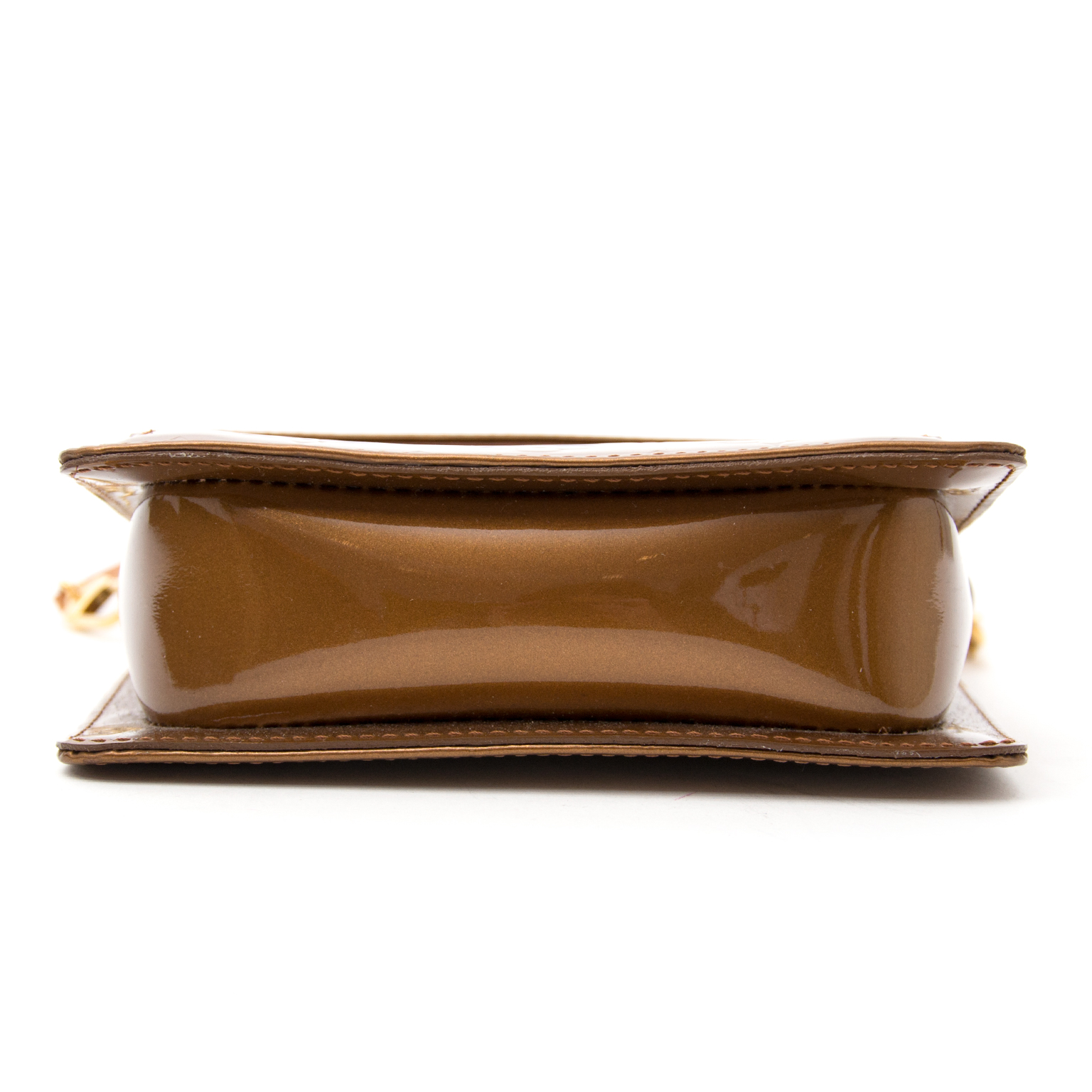 Lot - Louis Vuitton Bronze Vernis Mott Shoulder Bag