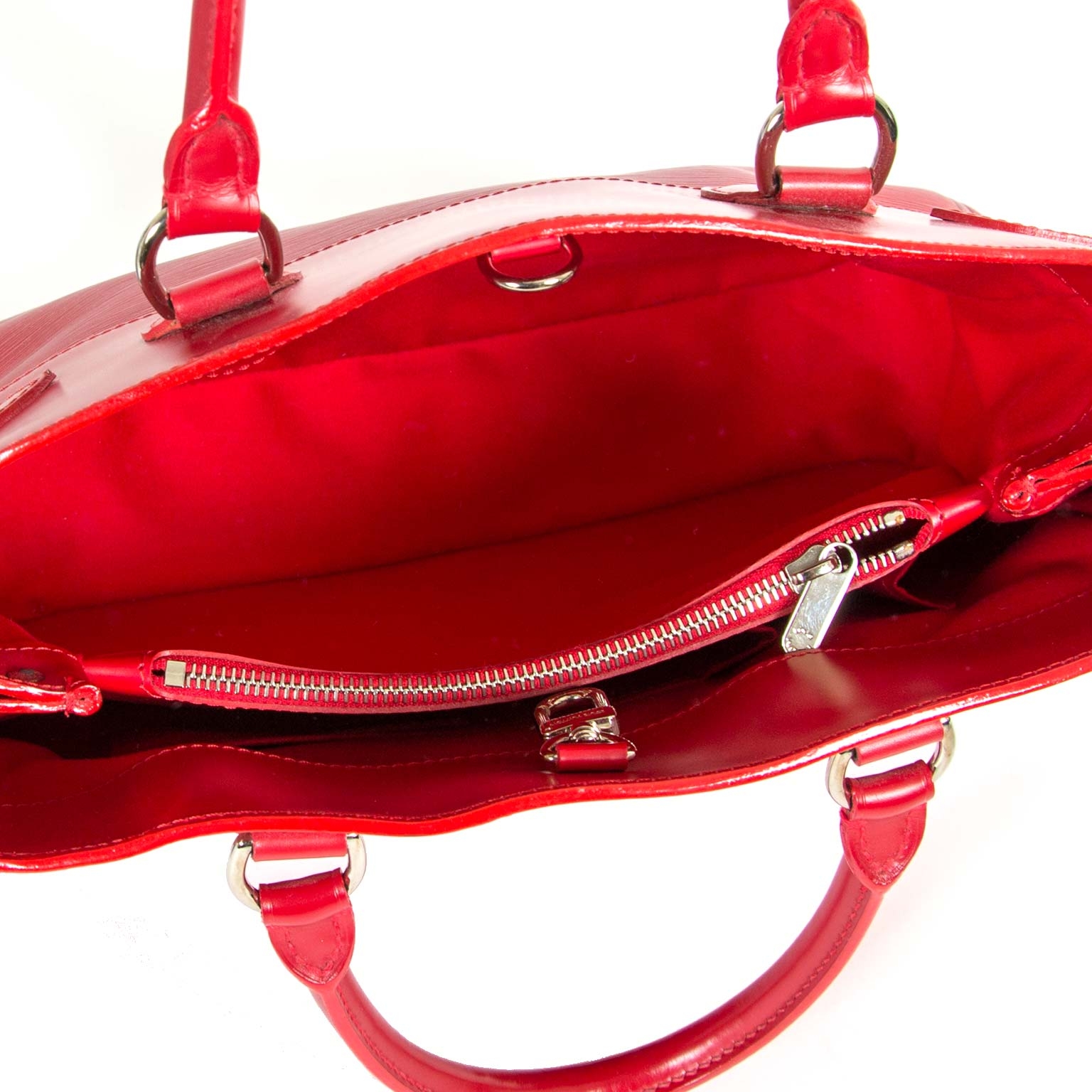 Louis Vuitton Red Epi Leather Passy MM – Designer Exchange Ltd