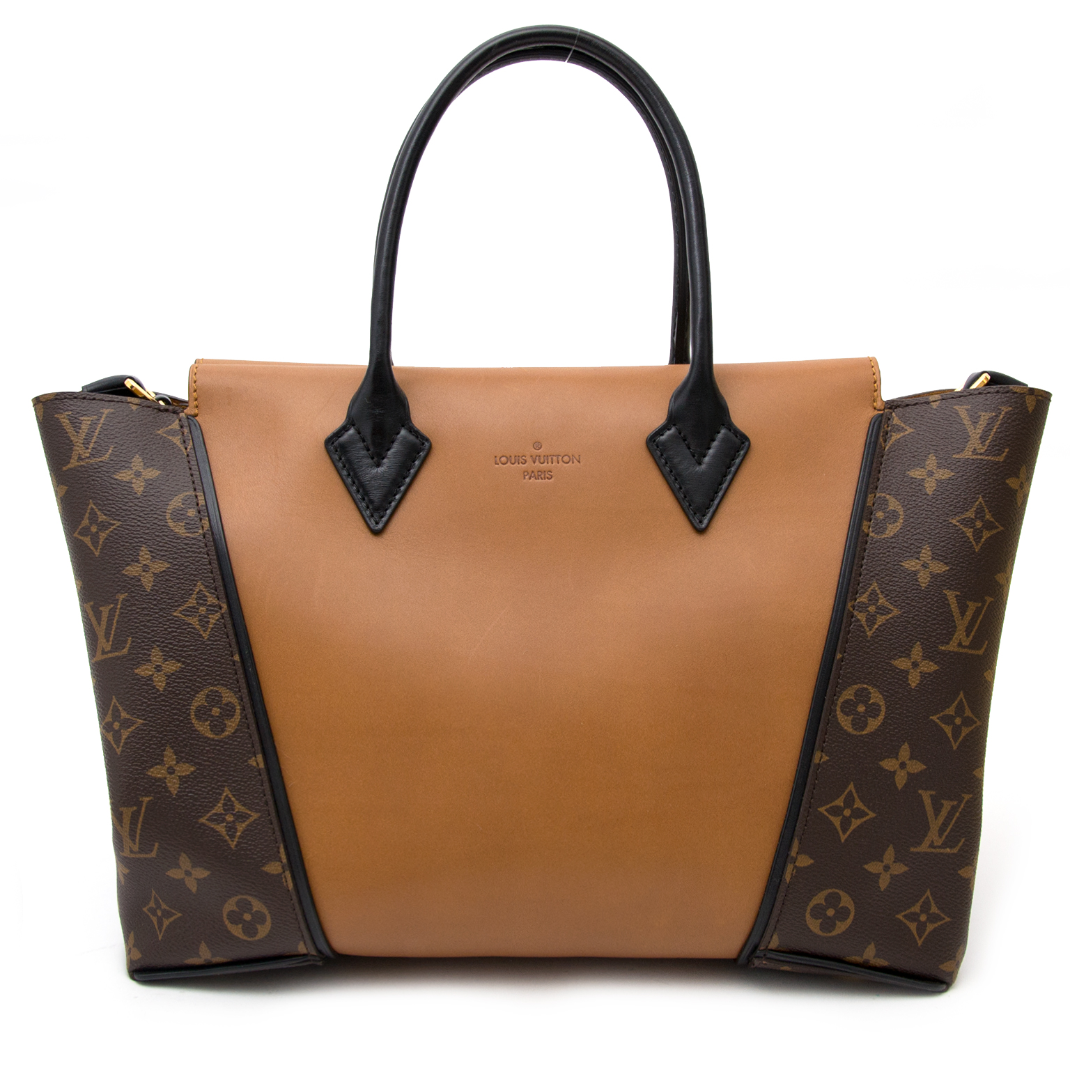 Louis Vuitton Cuir Orfevre Veau Cachemire GM W Tote Chocolate Brown Red  Multi