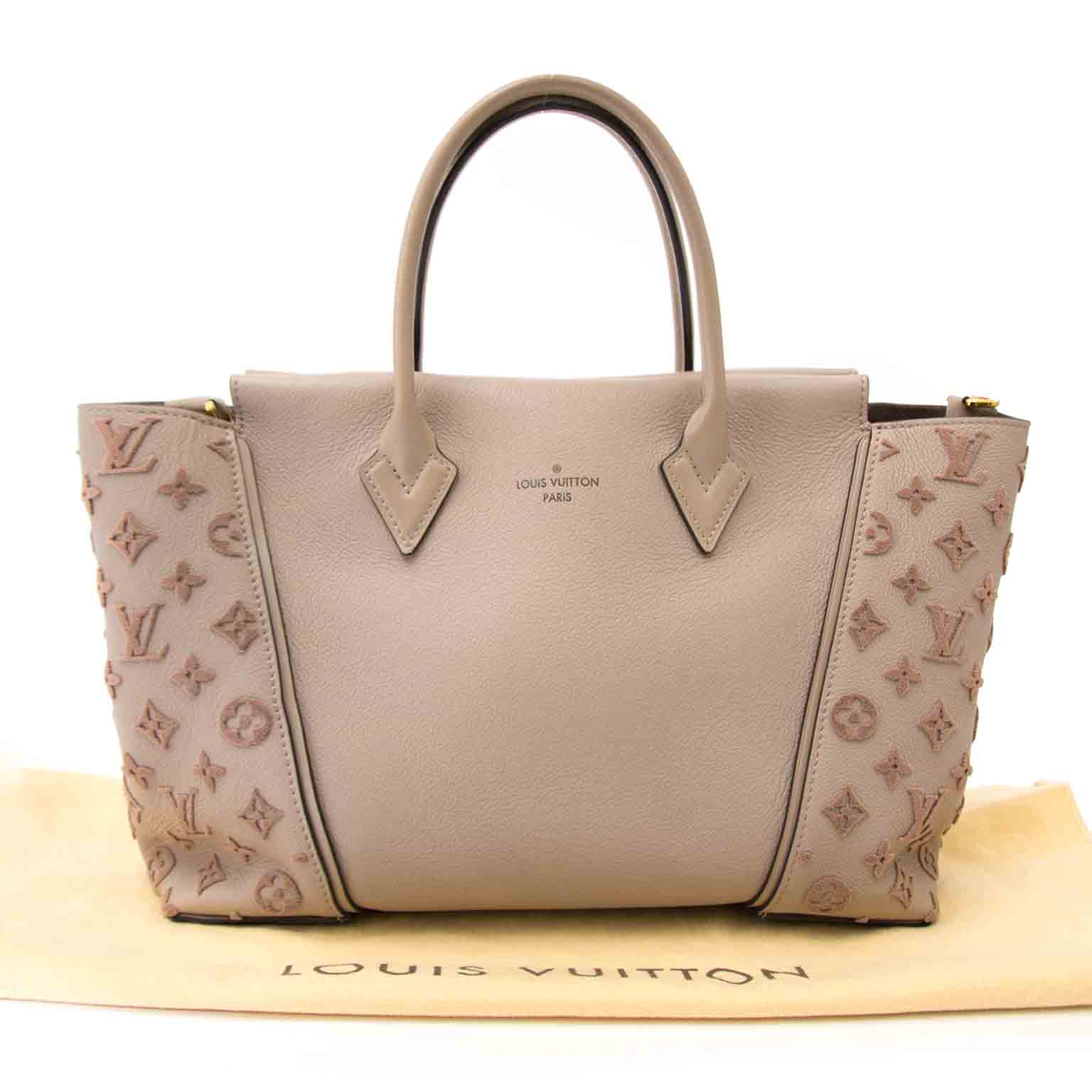 Louis Vuitton Galet Beige Monogram Velvet and Veau Cachemire Leather W PM Bag  Louis Vuitton